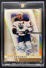 2022-23 SP Authentic Leon Draisaitl #1 Limited Gold Oilers