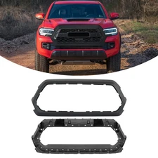 Upper Grille Outer Frame Surround & Bracket Holder For 2016-2023 Toyota Tacoma