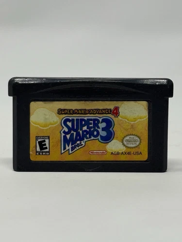 Super Mario Advance 4: Super Mario Bros. 3 for Nintendo Game Boy Advance GBA