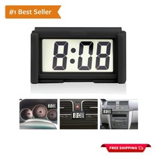 Stick-on Digital Clock For Car Truck Dashboards - User-friendly Design