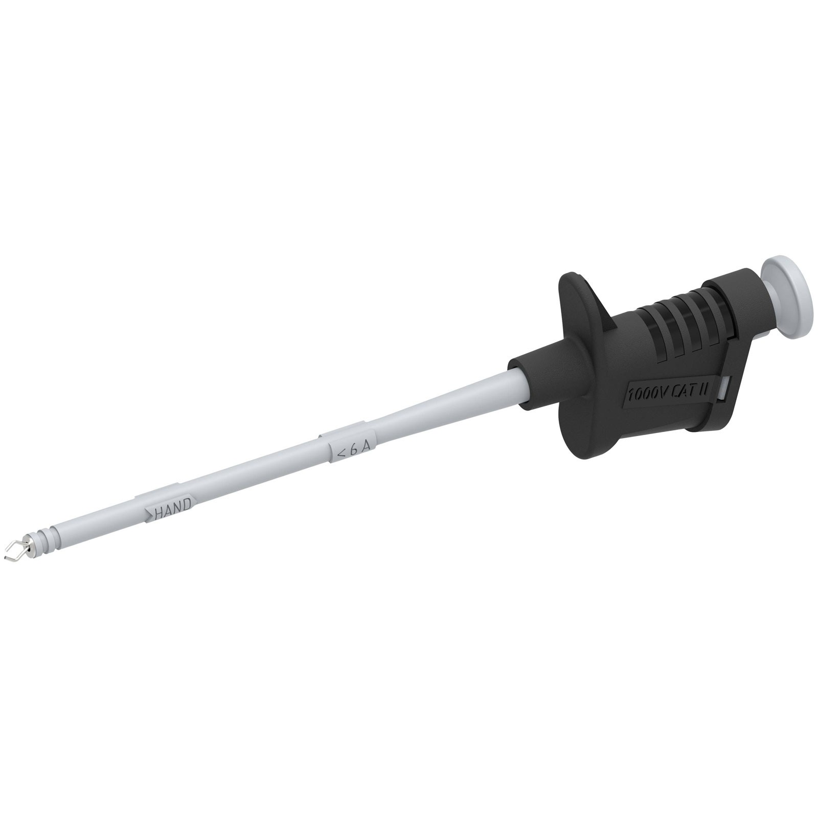 Electro PJP Test Probe CAT II 1000V Black Voltage Measuring