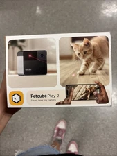 Petcube Play 2 Wi-Fi Indoor Pet Camera Smart Laser Toy 1080p HD 2 Way Audio