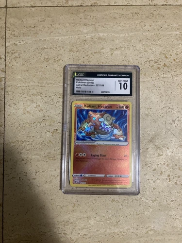 2022 Pokemon Astral Radiance - #027/189 Radiant Heatran Holo CGC 10 Gem Mint