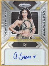 2024 Panini Prizm WWE Sensational Signatures Arianna Grace Autograph Auto