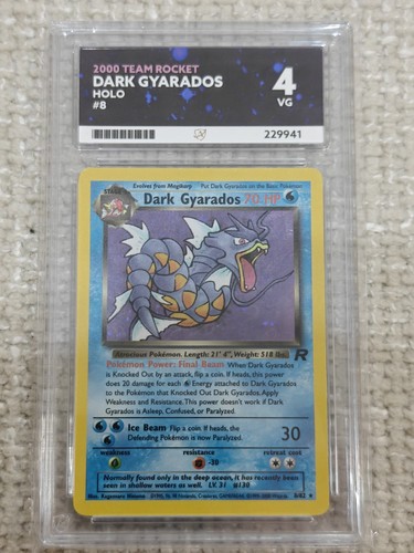 Dark Gyarados (Unlimited) graded ACE 4 for sale on eBay