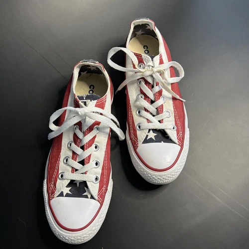 Scarpe Converse Chuck Taylor All Star Uomo 4 Donna 6 Rosso Bianco Blu Lo Sneakers