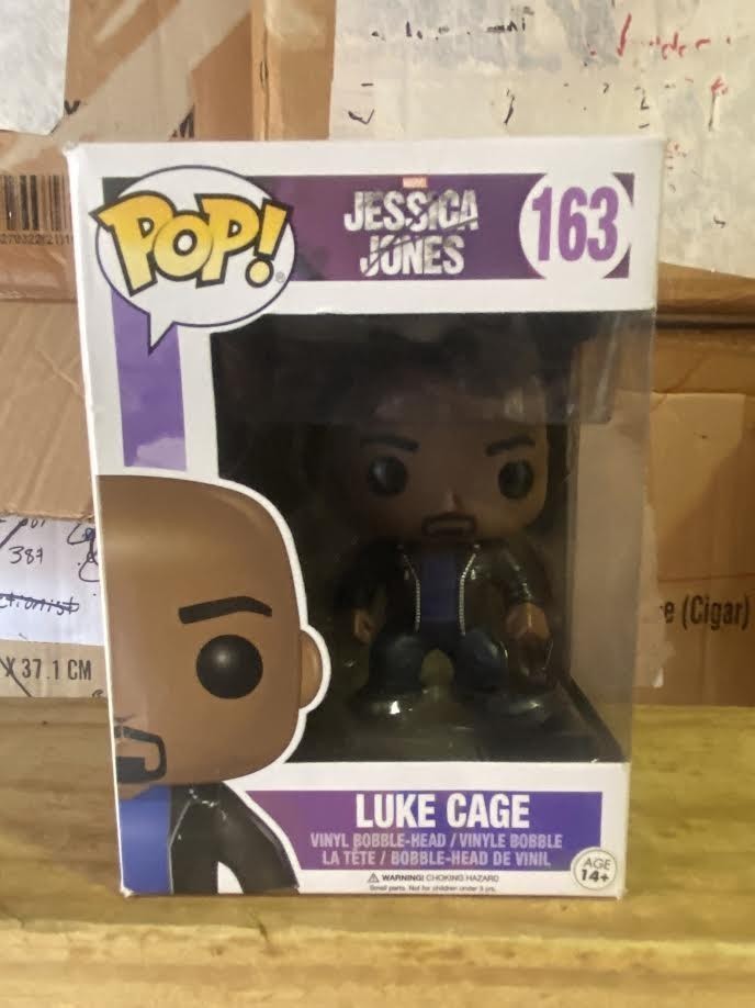 Pop Marvel Classic Luke Cage Vinyl-Figur – 9 Cm, Offizielle Collectible-Figur Von Funko