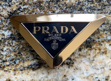 Special Prada Black & Gold (Belt Buckle Only)