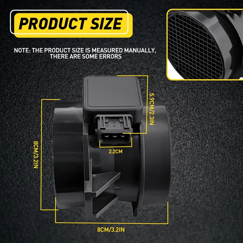 For Bmw 3 (E46), 5 (E39), 7 (E38) Series / Z3 E36 Mass Air Flow Sensor Meter Maf - Image 4 of 4