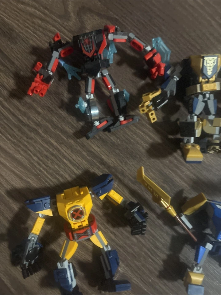Lote LEGO Mech - Thor, Spiderman, Capitán América, Wolverine, Eternals y más Foto 4 de 4