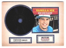 2015 Panini Americana - Vanilla Ice #7 Certified Singles Ice Ice Baby