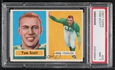 1957 Topps Tom Scott #25 PSA 7 7xr