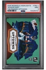 2025 Panini Donruss Rookie Insert Jaxson Dart Uptowns PSA 9