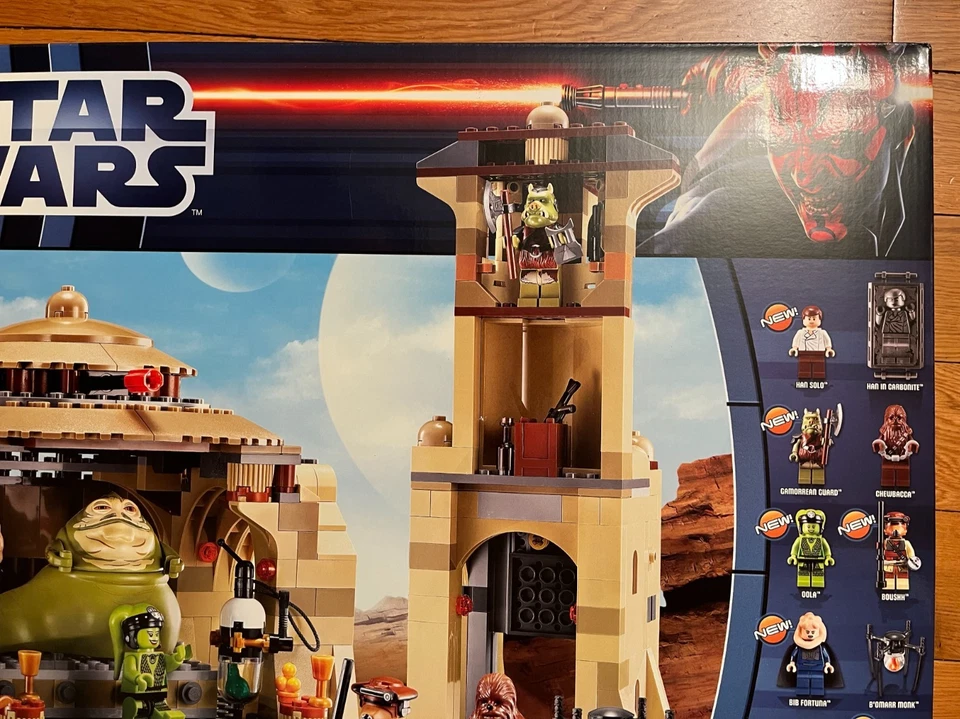 *NUEVO* LEGO Star Wars: Palacio de Jabba (9516) Caja Sellada Foto 3 de 3