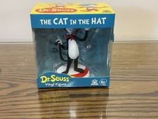 Dr Seuss THE CAT IN THE HAT 5" PLASTIC VINYL TOY FIGURE NEW