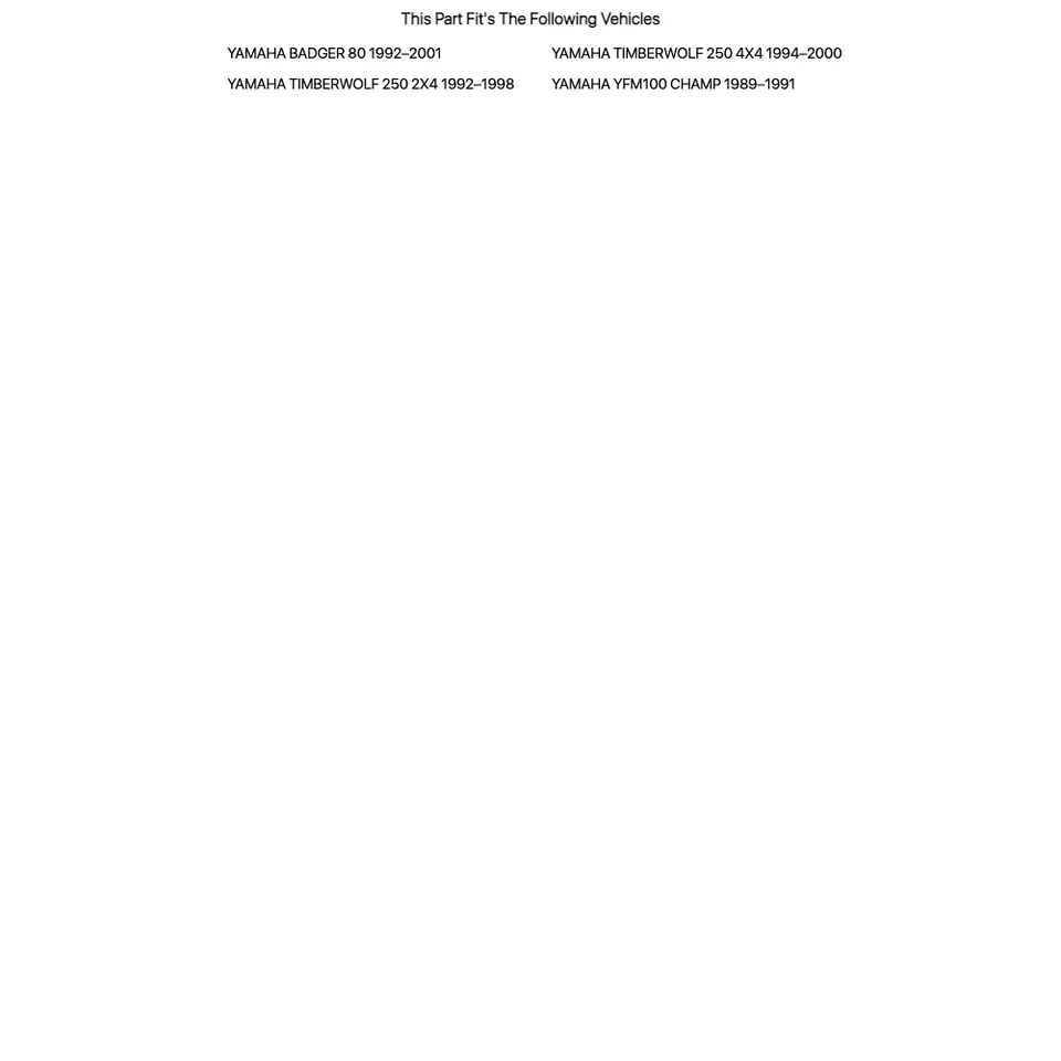 Cable de freno trasero Motion Pro, mano para Yamaha BADGER 80 1992-2001 Foto 2 de 2