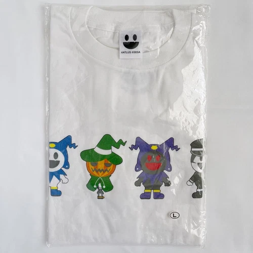 Jack Frost T-Shirt Size L Persona Atlus Sega Collectible Anime Preowned