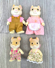 Sylvanian Families Hamilton Hamster Family Figures Calico Critters Flair Retired