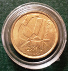 5 pesetas 2001  todas mis monedas se entregan  con un estuche y gastos de Env. I