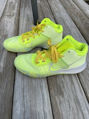 Nike Kyrie Flytrap 4 Volt Green Grey White Mens 11.5 Basketball Shoes CT1972-700