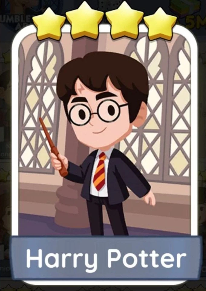 1 x Harry Potter sticker 🎲 Monopoly Go Digital Sticker TRADE CARD
