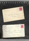 USA -OLDER-COVERS-1890 ISH-2 C RED-SHADES -CANCELS-PERFS-LOT OF 18-AV TO VF-#2 — photo 5