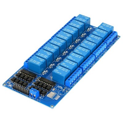 16-Channel 5V Relay Module with Optocoupler Isolation for Arduino Raspberry Pi