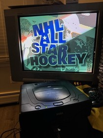 Sega Saturn Model 2 Console W/ Controller Cables 4 Games Tested Working