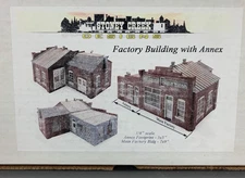 O Scale Stoney Creek Designs Factory Building With Annex Kit NIB! O2995