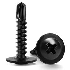 Sheet Metal Screws #8 X 3/4", 125Pcs Phillips Modified Truss Head Self Tapping.