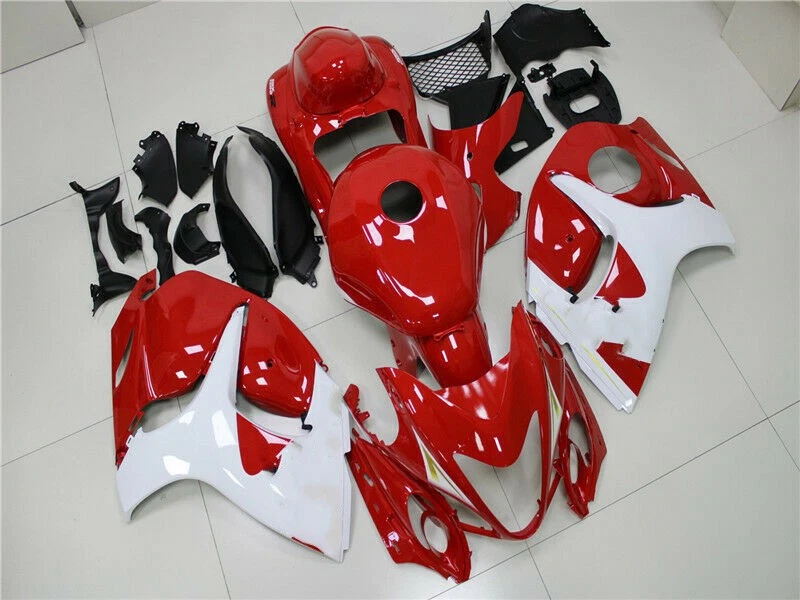 Carenado de inyección de plástico rojo GL ABS apto para GSXR1300 v075 2008-2020 Foto 2 de 4