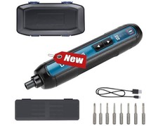 Destornillador Recargable 4V 2000mAh con Torque Ajustable y LED. NUEVO