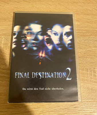 Final Destination 2 VHS-Kassette PAL Horror Thriller FSK 16