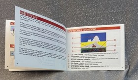 NINTENDO NES RAD RACER II 2 TWO ORIGINAL INSTRUCTION MANUAL (ONLY)