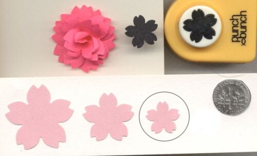  Small Sakura / Cherry Blossom Paper Punch Scrapbook-Cardmaking-Quilling - Picture 1 of 1