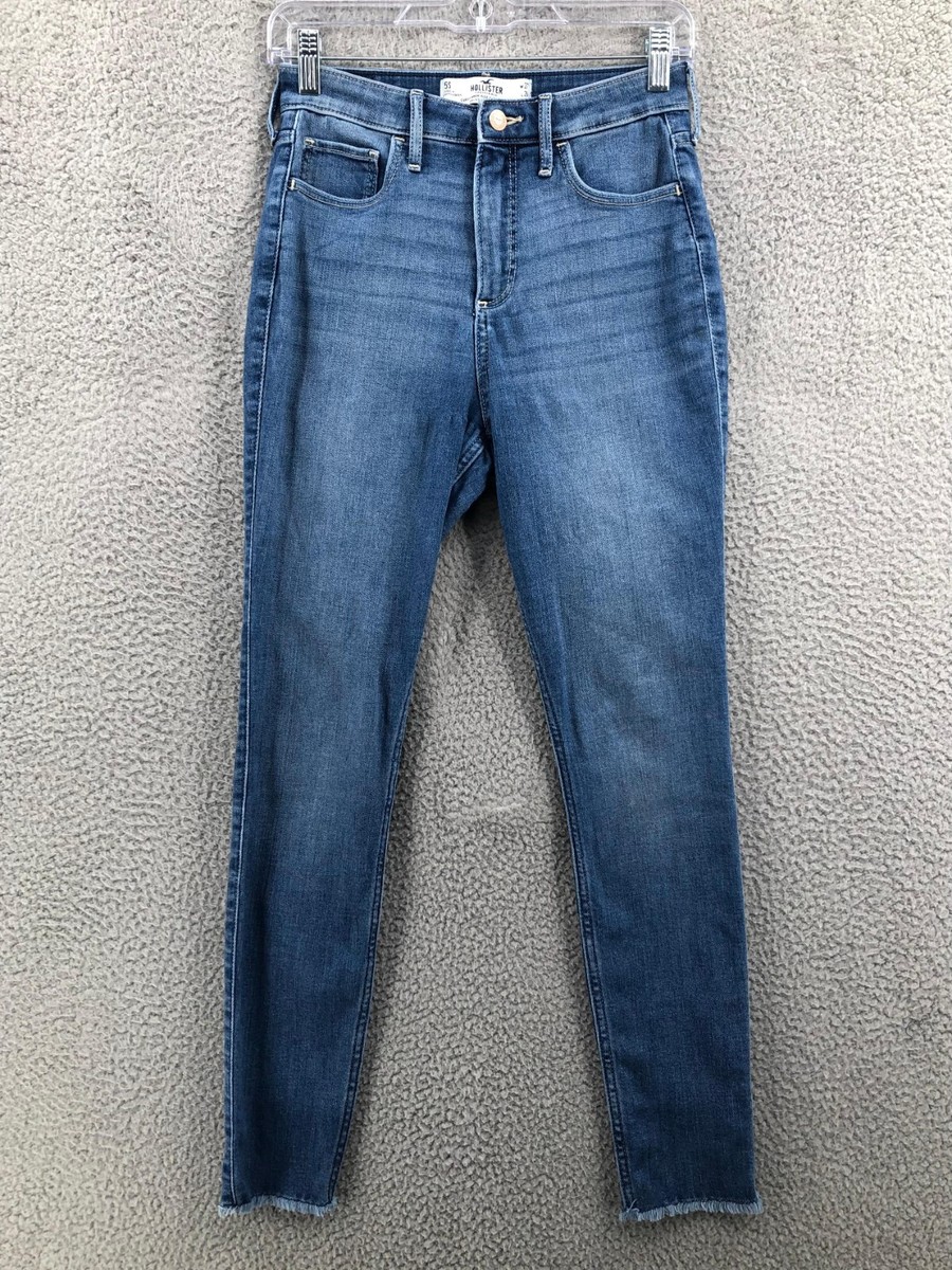 トレーニング Hollister Super Skinny Jeans Curvy High Rise Womens 5S Juniors