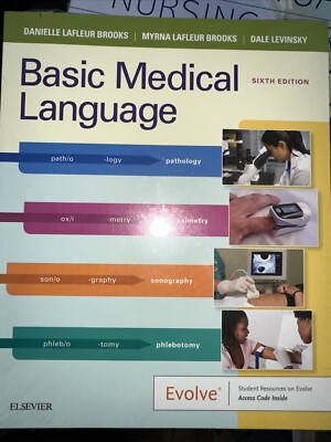 Basic Medical Language Sixth Edition New, Untouched Access Code