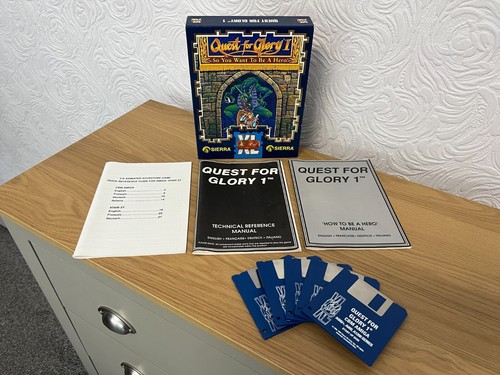 Sierra Quest for Glory 1 Amiga Game - Fully Working -👽👾Retro Gift Idea👾👽 - Afbeelding 9 van 24