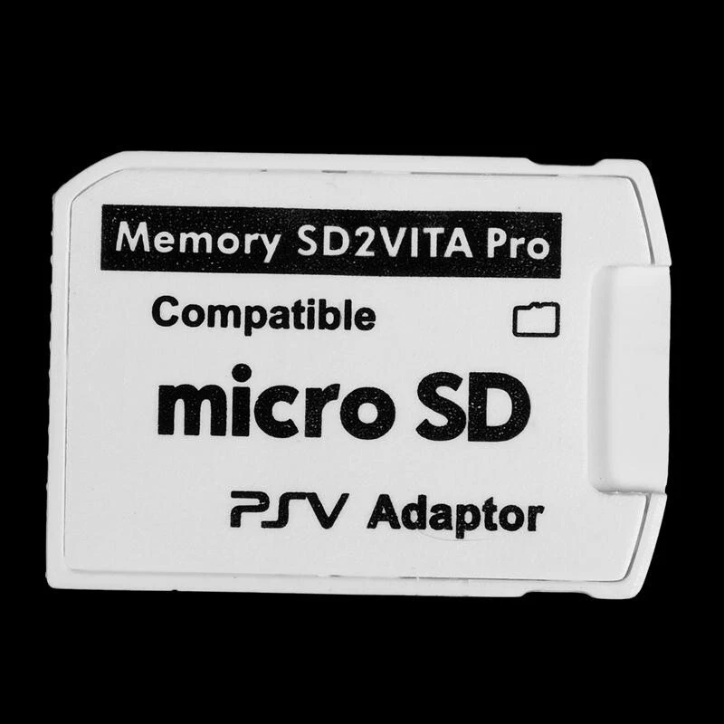 Adattatore SD2Vita 6.0 Per PS Vita 1000/2000, Supporta MicroSD Fino A 256GB, Per HENkaku 3.60-3.65, Facile Installazione