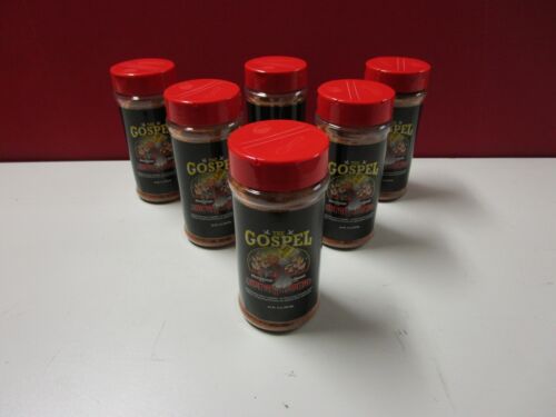 MEAT CHURCH "THE GOSPEL" ALL PURPOSE BBQ RUB - QTY. 6 - 14 OZ. CONTAINERS - Picture 1 of 4