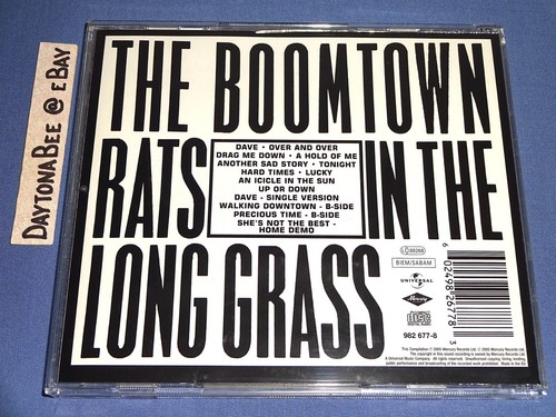 The Boomtown Rats In The Long Grass UK 2005 Remastered Bonus Tracks A Hold Of Me - Picture 7 of 14