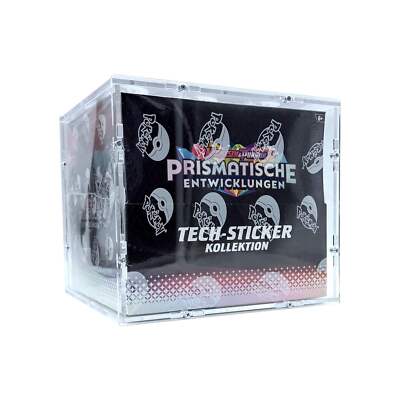 Acryl Case Pokemon Tech-Sticker Collection Display Prismatic Evolutions