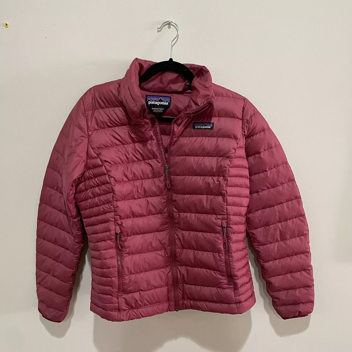 Patagonia Women's Roamer Red Down Sweater Jacket Size Small | eBay