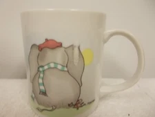 Vtg W Steinbeck Toscany Collection Elephant Mouse Porcelain Coffee Tea Cup Mug 