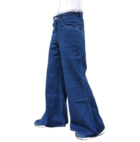 NUEVOS AÑOS 90 Y2K HOMBRE MUJER HOLGADOS PATINADOR JEANS DE MEZCLILLA CALLE HIP HOP PIERNA ANCHA MEGA 2