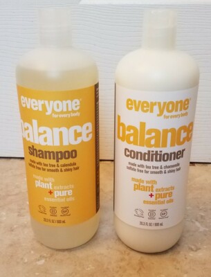 Everyone for Everybody Balance Shampoo & Conditioner Sulfate Free 20.3oz Ea. New