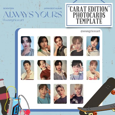 SEVENTEEN ALWAYS YOURS JAPAN BEST ALBUM CARAT Ver. LTD Official