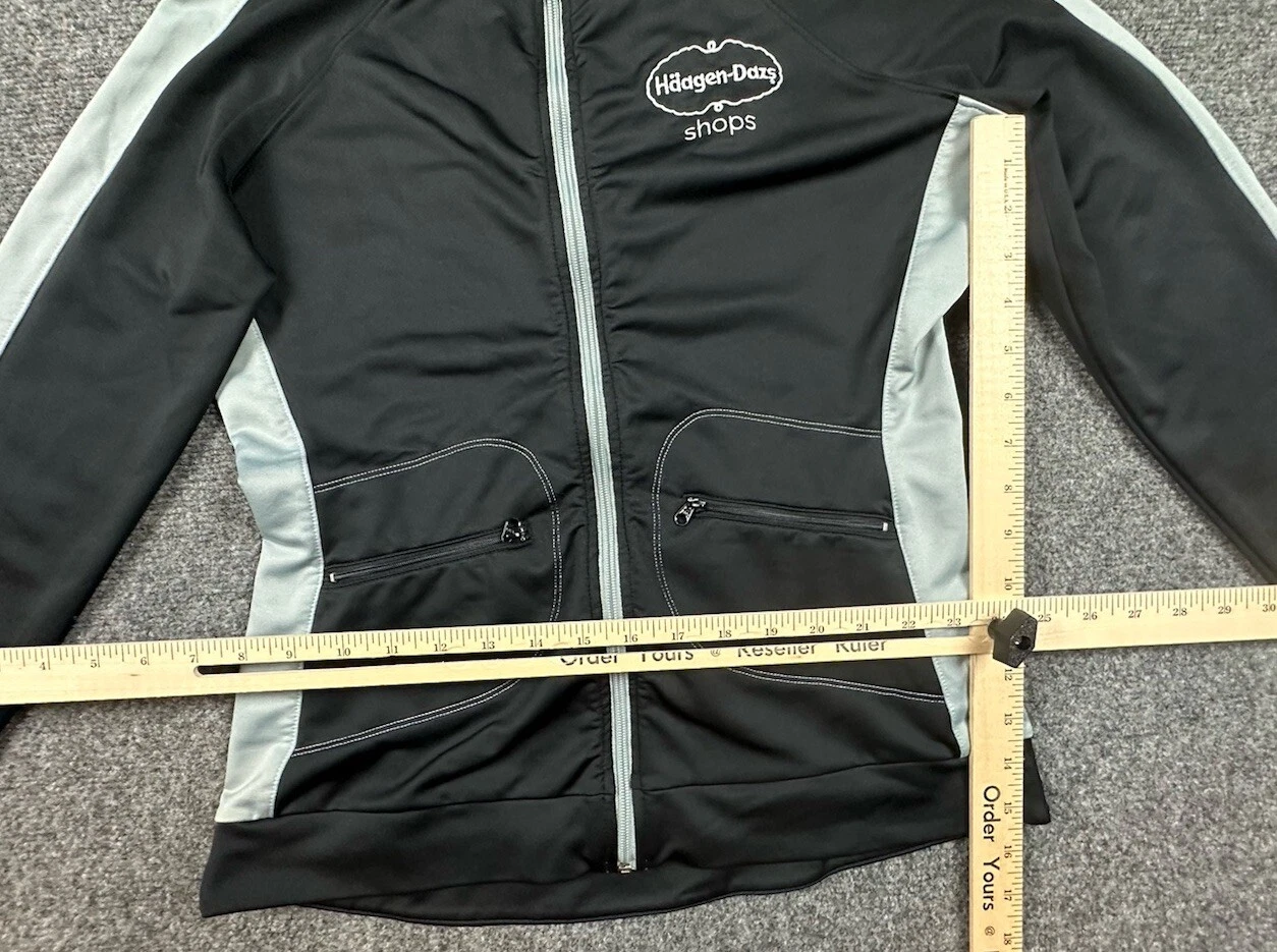 alo-yoga cool fit full zip athletic stretch logo jacket