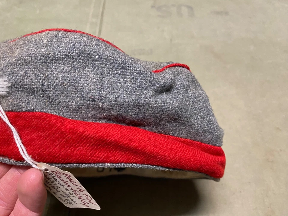 ORIGINAL WWI GERMAN INFANTRY M1907 INFANTRY FIELD CAP, BADEN INSIGNIA - Image 2 of 4