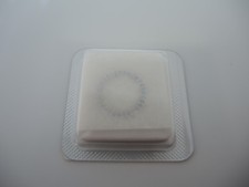 Datumscheibe, Datumanzeiger für ETA 2671, 6H, Weiß/Schwarz, date disc, part 2557